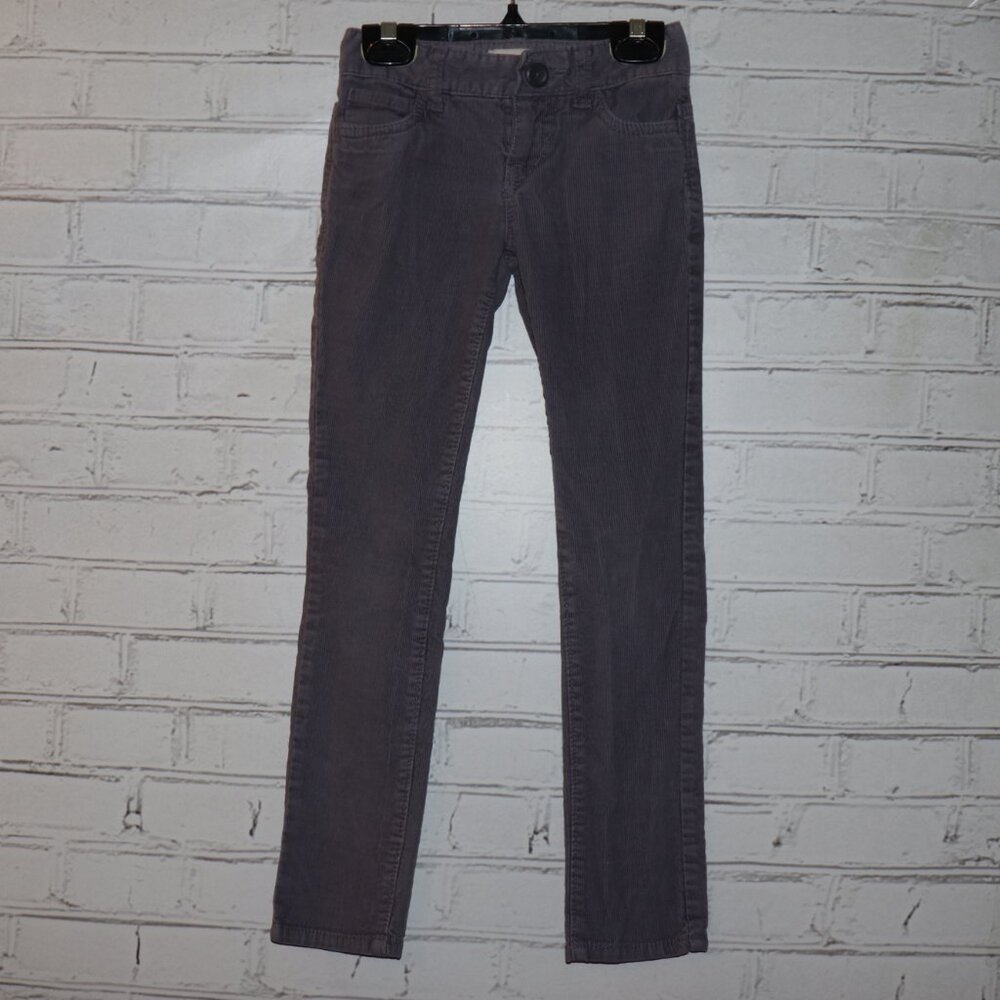 🔘 Old Navy Girls Gray Corduroy Pants · Size 7 Slim